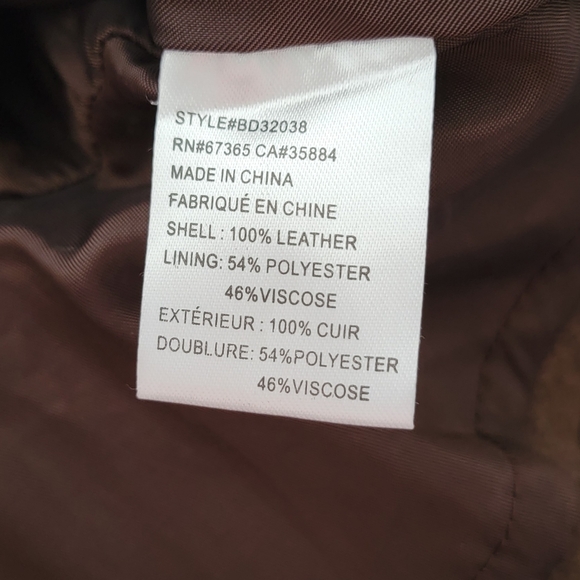 Bb Dakota Leather Jacket - Picture 3 of 3